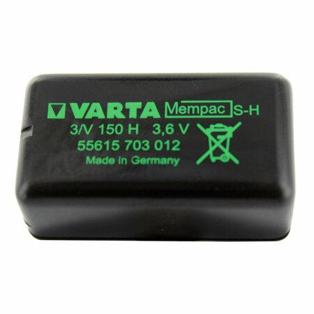VARTA Rechargeable Mempac Microbattery NiMH Battery 55615-703-012 55615-703-012